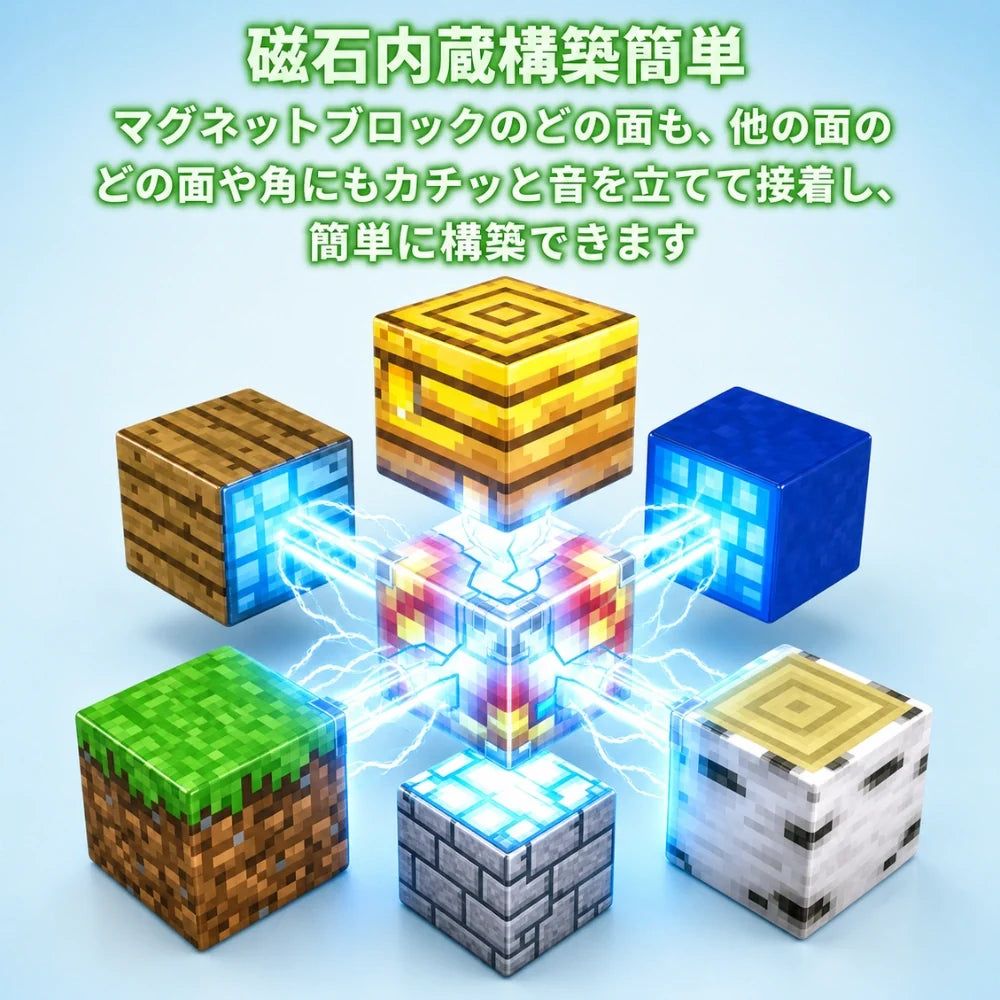 KIRAMEKU™ カチッと簡単。遊びながら“考える力”が育つ知育磁石ブロック