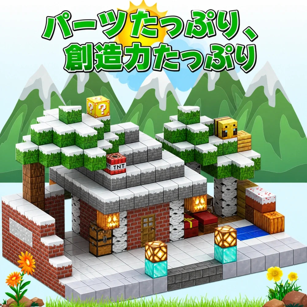 KIRAMEKU™ カチッと簡単。遊びながら“考える力”が育つ知育磁石ブロック