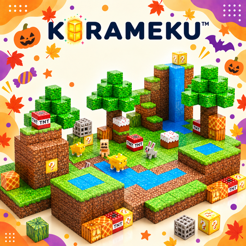 KIRAMEKU™ カチッと簡単。遊びながら“考える力”が育つ知育磁石ブロック